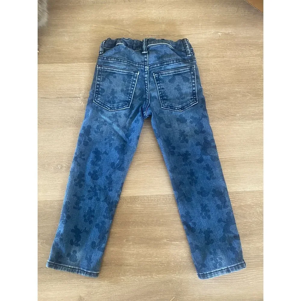 Gap Kids‎ 4T Mickey Mouse Disney Jeans Girls Boys Pants
